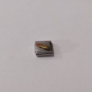 Lipstick 💄 Italian Link Stainless Steel Charm‎ for Nomination Bracelet